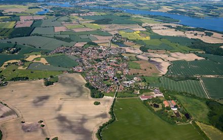Luftaufnahme von Rieseby